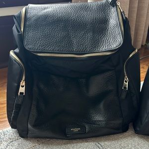 Storksak Alyssa Black Backpack